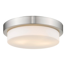  1270-13 PW - Multi-Family Flush Mount in Pewter with Opal Glass